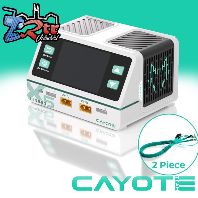 Cargador Cayote Racing 2-Force X5