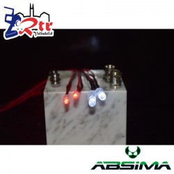 Absima Luces LED 4 Bombillas Absima 2320041