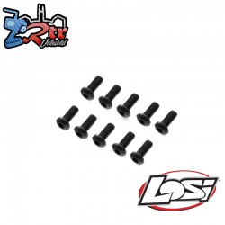 Button Head Screws  M4 x 10mm STL (10)