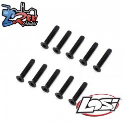 Flat Head Screws  M5 x 25mm STL (10)