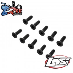 Flat Head Screws  M6 x 20mm STL (10)