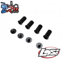 Droop Screws & Chassis Stops (4): 5IVE-T 3.0