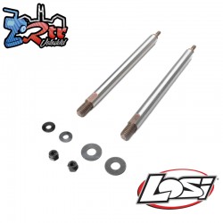 Nutted Shock Shaft  Rear (2): 5IVE-T 3.0