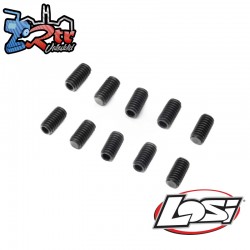 Set Screw  M4 x 8mm Cup Point  STL (10)