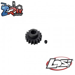 Pinion Gear 17T  Mod 1.5  8mm "D" Shaft: 5IVE-TE