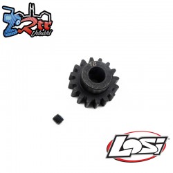 Pinion Gear 16T  Mod 1.5  8mm "D" Shaft: 5IVE-TE