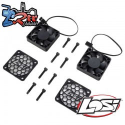 Replacement Cooling Fan  50mm with Losi Fan Cover (2):...