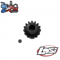 Pinion Gear 15T  Mod 1.5  8mm "D" Shaft: 5IVE-TE