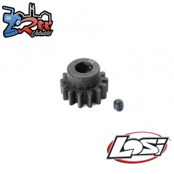 Pinion Gear 14T  Mod 1.5  8mm "D" Shaft: 5IVE-TE