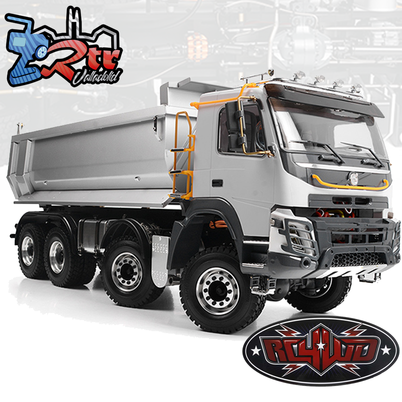 Camión volquete RC4WD hidráulico Armageddon 8x8 a escala 1/14 (FMX)