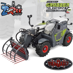 Carretilla elevadora telescópica RC4WD hidráulica RC a...