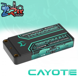 Batería LiPo CAYOTE Racing Shorty de 3900 mAh, 7,6 V, 2S,...