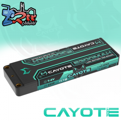 Batería LiPo CAYOTE Racing de 5300 mAh 7.6 V 2S 145C HV 5 mm 197 g