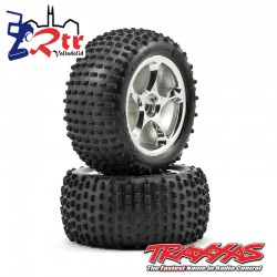 Ruedas Traseras traxxas Bandit Chrome TRA2470R