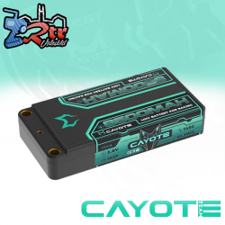 Batería LiPo CAYOTE Racing Shorty 8500mAh 3.8V 1S 145C HV LiPo 5mm, 155g