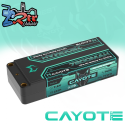 Batería LiPo CAYOTE Racing 7200mAh 7.6V 2S 145C HV LiPo...