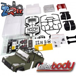 Carrocería Killerbody Marauder II transparente 313mm