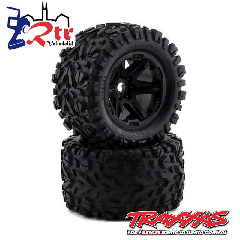 Ruedas Traxxas Talon EXT Negras 17mm TRX8672