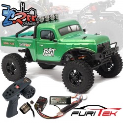 Furitek FX118 Fury Wagon 4WD 1/18 Brushless RTR Verde