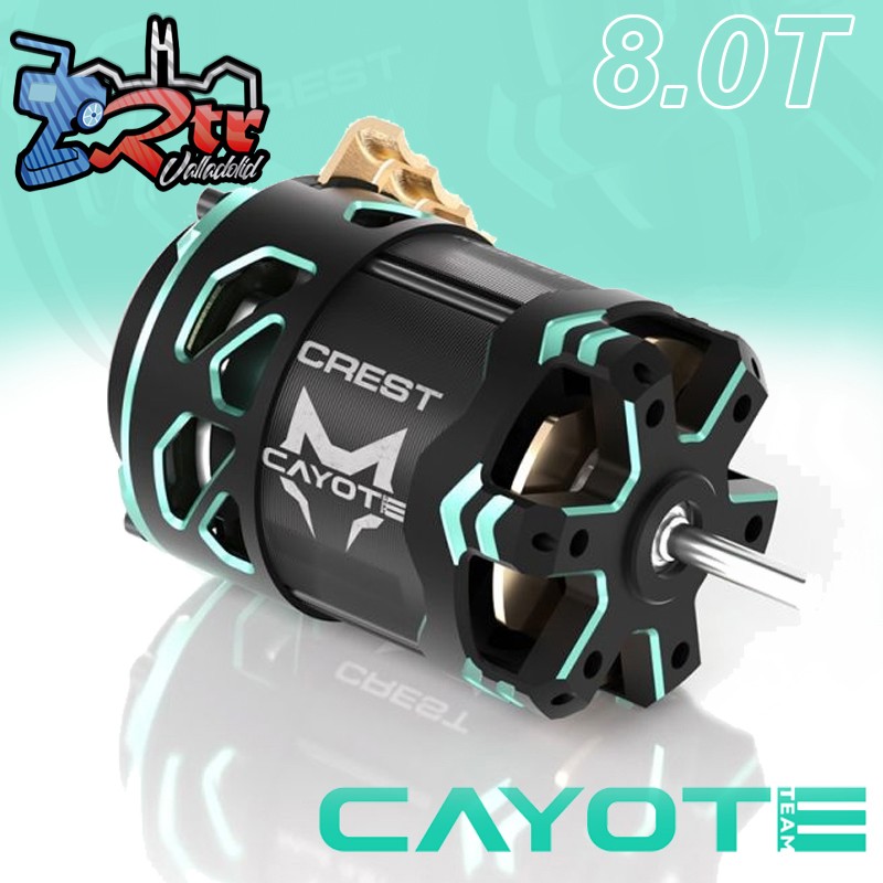 Motor brushless 8.0T Cayote Crest para 1/10 Modified