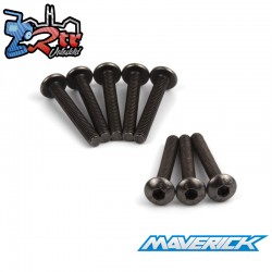 TP. Button Head Screw M2.5x18mm (Hex-Socket-8pcs)