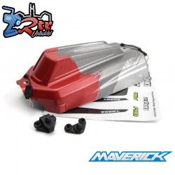 QByte XB 1-12th Buggy Printed Body  Red