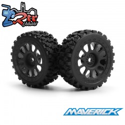 Assembled Wheel & Tyre Set (2pcs)