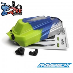 QByte XB 1-12th Buggy Printed Body  Fluoro Green