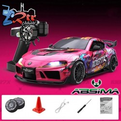 Absima 1/43 4WD Drift-Race Supra RTR - 1087X Rosa