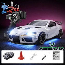 Absima 1/43 4WD Drift-Race Supra RTR - 1087X Blanco