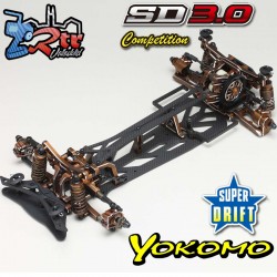 Yokomo Super Drift SD 3.0 Competición Bronce  kit de...