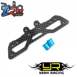 Soporte de amortiguación delantera Tamiya XV-01 Yeah Racing