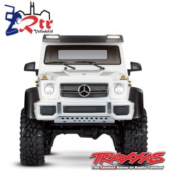 Traxxas TRX-6 6wd 1/10 Scale & Trail Crawler Mercedes G63 AMG Blanco