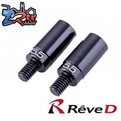 Tapón de nudillo de aluminio Reve D RDX (5,5 mm, 2 unidades)