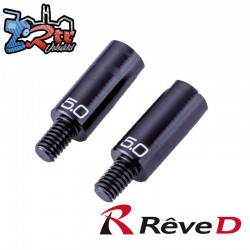 Tapón de nudillo de aluminio Reve D RDX (5,0 mm, 2 unidades)