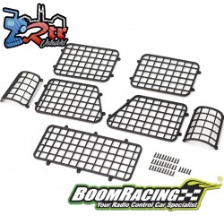 Protector de ventanas delanteras y traseras de nailon B3D™ para camioneta TRC D110