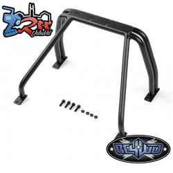 Barra antivuelco doble de tubo de acero RC4WD para Toyota Pickup 1982/XtraCab 1987 y Mojave II (Negra) Z-S2140