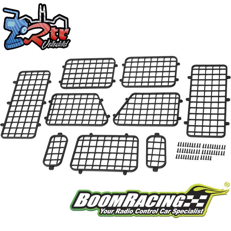 Protector de ventanas delanteras y traseras de nailon B3D™ para camioneta TRC D110