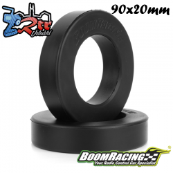 Boom Racing Rock Monster Inserto de espuma Negro de 1,9" 90x20mm / 3.54"x0.79" 2 unidades