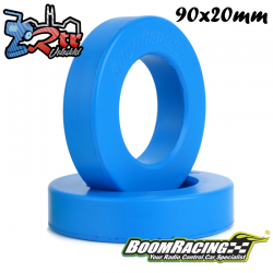 Boom Racing Rock Monster Inserto de espuma Azul de 1,9" 90x20mm / 3.54"x0.79" 2 unidades