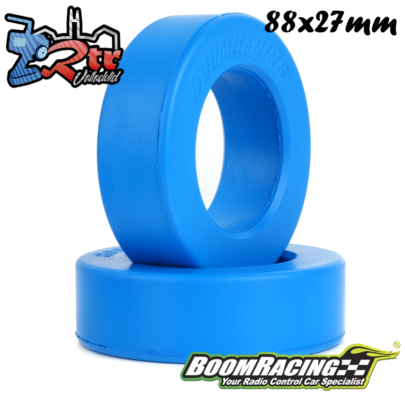Boom Racing Rock Monster Inserto de espuma Azul de 1,9" 90x20mm / 3.54"x0.79" 2 unidades