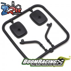 Espejos retrovisores laterales de goma Boom Racing para BRX02 109