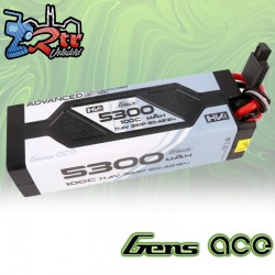 Batería Gens Ace Lipo Advanced G-Tech 5300mAh 11,1V 3S1P 100C conector TPlug