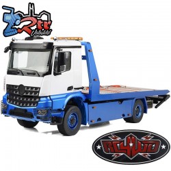Camión grúa RC4WD hidráulico de plataforma plana 4x4 a escala 1/14