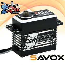Servo Savox 40Kg 0.07Seg SB-3292SG Brushless Piñonera Metálica 7.4V alto Voltaje