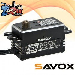 Servo Savox 35Kg 0.06Seg SB-3292SG Brushless Piñonera Metálica 8.4V Bajo perfil
