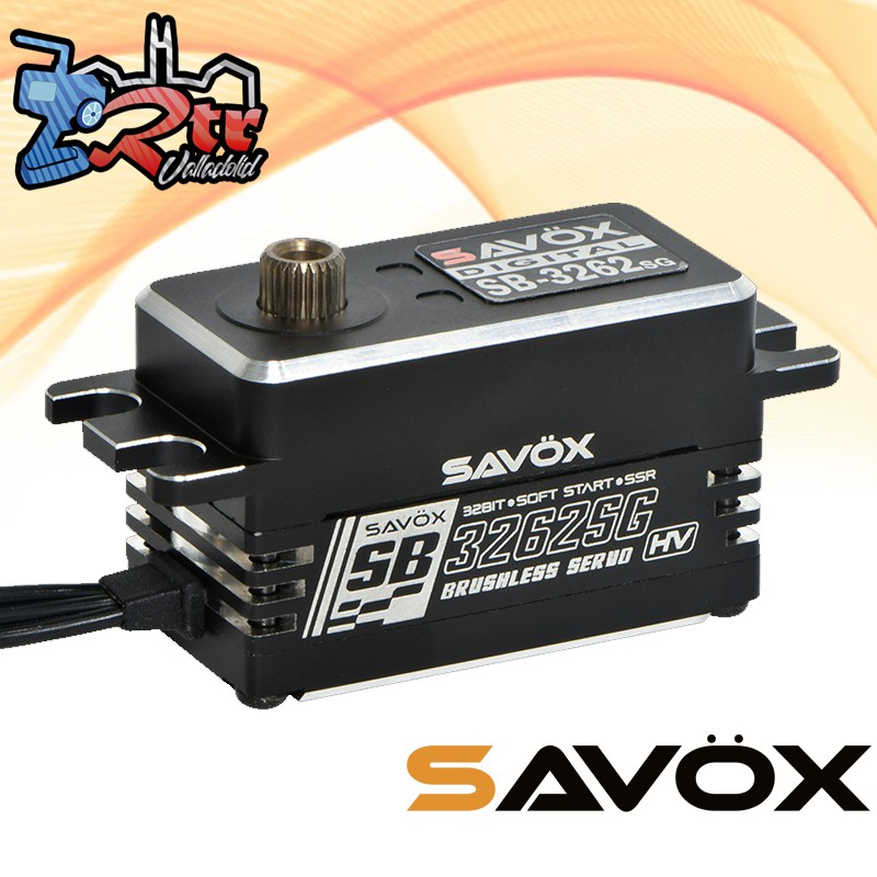 Servo Savox 35Kg 0.06Seg SB-3292SG Brushless Piñonera Metálica 8.4V Bajo perfil
