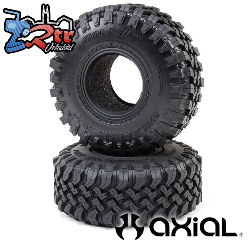 Ruedas 1.9" Falken Wildpeak M/T 119,4mm R35 con insertos Axial AXI43014