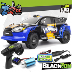 Blackzon Rally Vyper Turbo RX 1/-16 4WD Brushless Azul