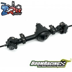 Eje delantero recto PHAT™ Boom Racing BRX80 ballestas, engranajes AR44 HD ensamblado para BRX02 109